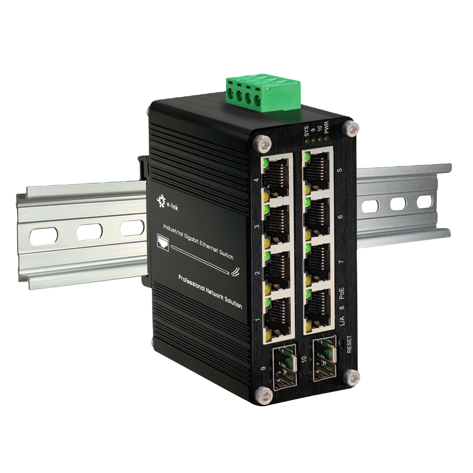 Managed Gigabit Poe Switch 8 Port 802.3At - Управляемый PoE-коммутатор на 8 портов 10/100/1000T