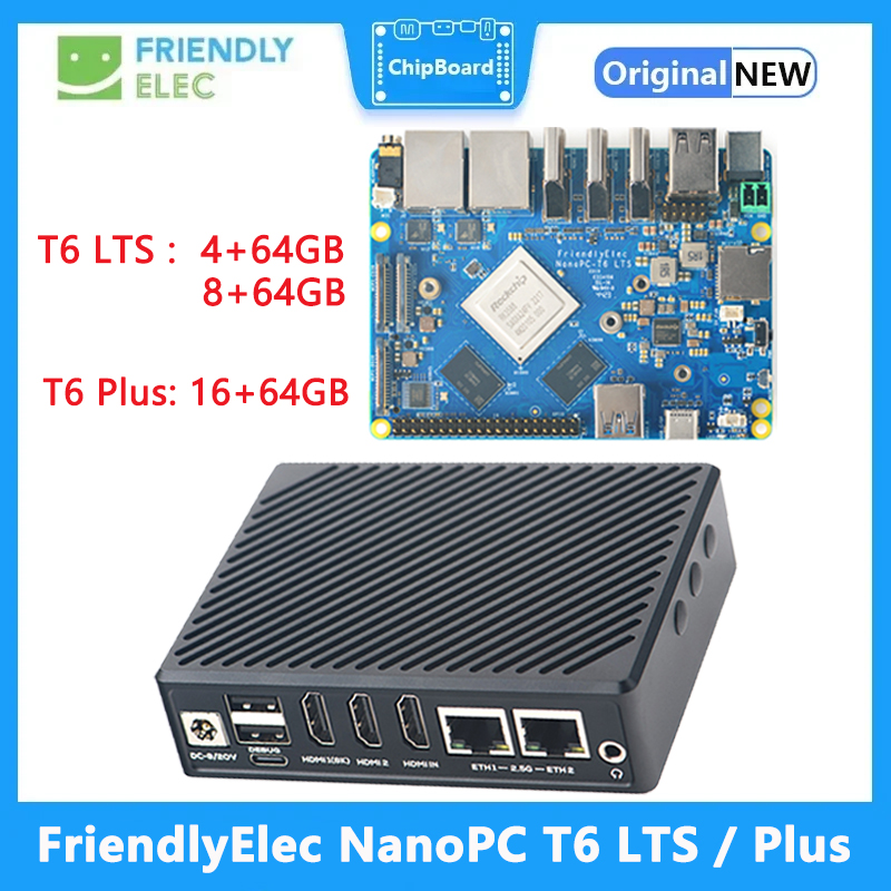 Плата FriendlyElec NanoPC T6 L – обзор и цена Nanopc T6 16Gb