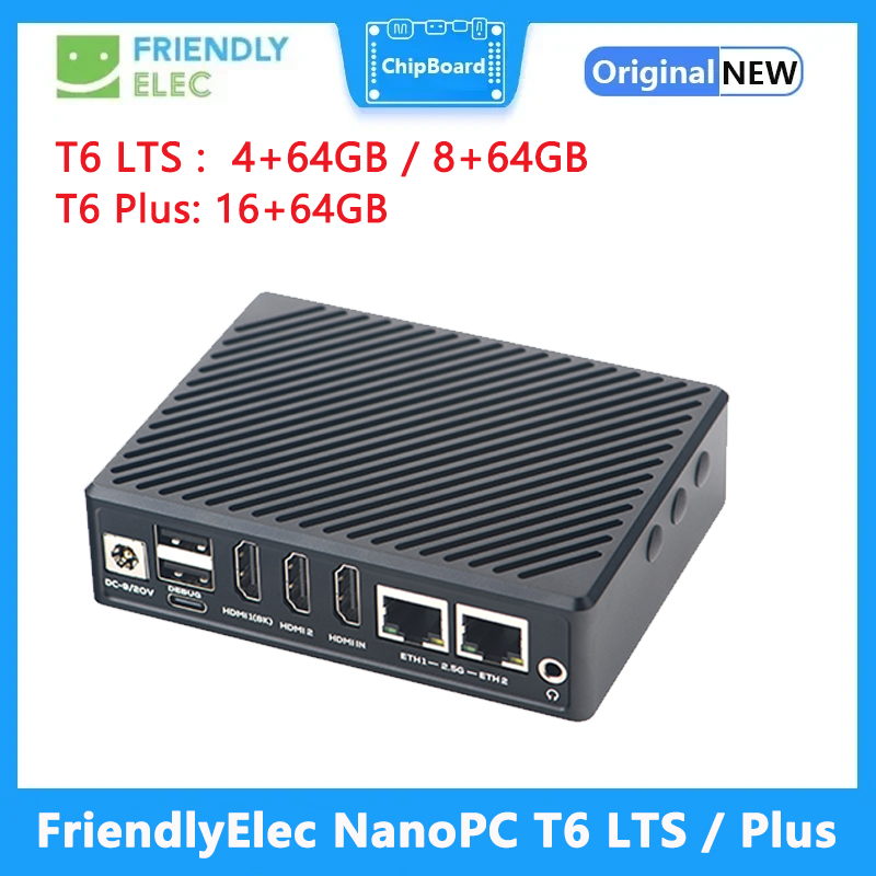 Плата FriendlyElec NanoPC T6 L – обзор и цена Nanopc T6 16Gb