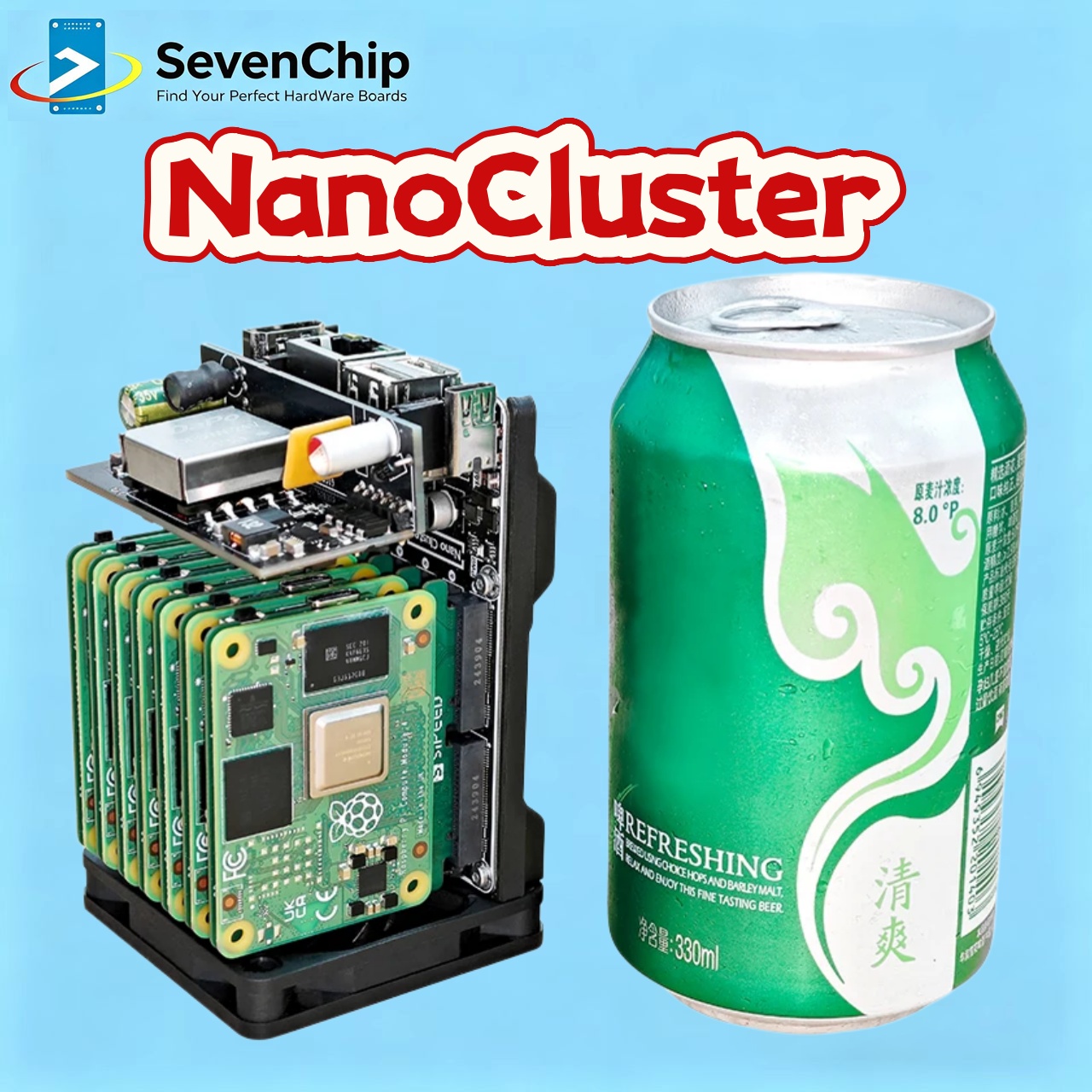 Мини-сервер Sipeed NanoCluster – обзор и цена Deskpi Super6C